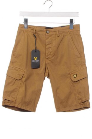 Мъжки къс панталон Lyle & Scott, Размер S, Цвят Кафяв, Цена 34,80 лв.