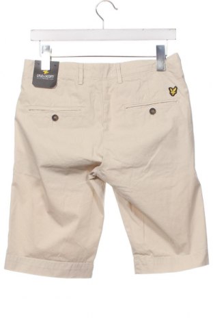 Pantaloni scurți de bărbați Lyle & Scott, Mărime S, Culoare Bej, Preț 128,78 Lei