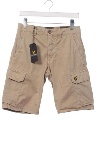 Мъжки къс панталон Lyle & Scott, Размер S, Цвят Бежов, Цена 87,00 лв.
