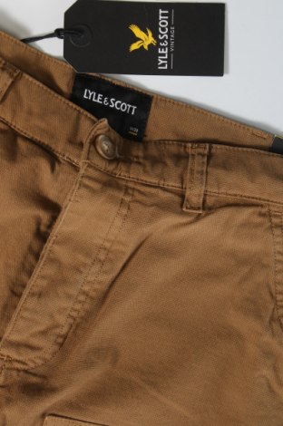 Pantaloni scurți de bărbați Lyle & Scott, Mărime S, Culoare Bej, Preț 105,89 Lei