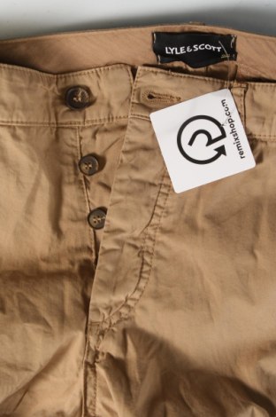 Ανδρικό κοντό παντελόνι Lyle & Scott, Μέγεθος M, Χρώμα Καφέ, Τιμή 20,18 €