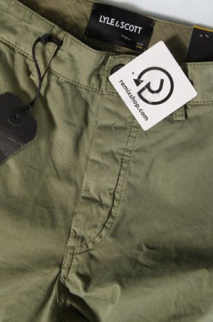Мъжки къс панталон Lyle & Scott, Размер S, Цвят Зелен, Цена 87,00 лв.