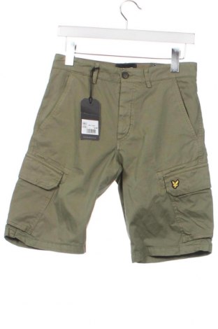 Мъжки къс панталон Lyle & Scott, Размер S, Цвят Зелен, Цена 49,59 лв.