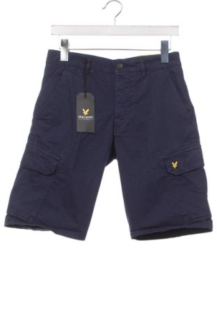 Pantaloni scurți de bărbați Lyle & Scott, Mărime S, Culoare Albastru, Preț 100,16 Lei