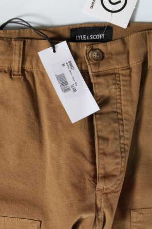 Мъжки къс панталон Lyle & Scott, Размер L, Цвят Бежов, Цена 39,15 лв.
