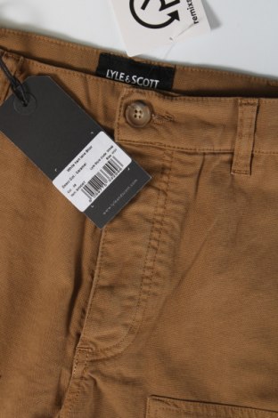 Ανδρικό κοντό παντελόνι Lyle & Scott, Μέγεθος S, Χρώμα  Μπέζ, Τιμή 13,01 €