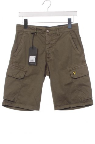 Мъжки къс панталон Lyle & Scott, Размер S, Цвят Зелен, Цена 27,84 лв.