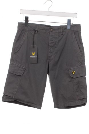 Pantaloni scurți de bărbați Lyle & Scott, Mărime S, Culoare Gri, Preț 114,47 Lei