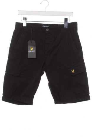 Pantaloni scurți de bărbați Lyle & Scott, Mărime S, Culoare Negru, Preț 163,12 Lei
