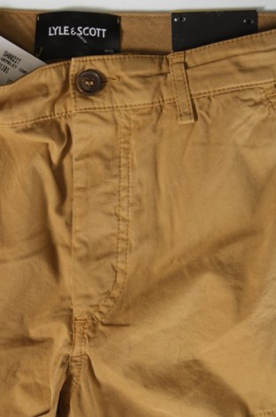 Ανδρικό κοντό παντελόνι Lyle & Scott, Μέγεθος S, Χρώμα Καφέ, Τιμή 20,18 €