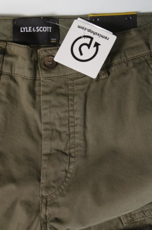 Pantaloni scurți de bărbați Lyle & Scott, Mărime S, Culoare Verde, Preț 286,18 Lei