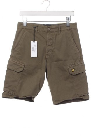 Мъжки къс панталон Lyle & Scott, Размер S, Цвят Зелен, Цена 32,19 лв.
