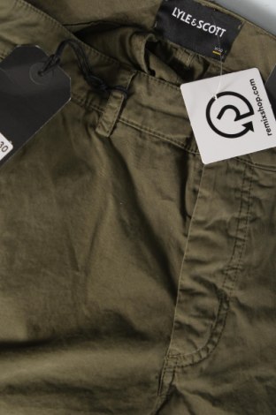 Мъжки къс панталон Lyle & Scott, Размер S, Цвят Зелен, Цена 30,45 лв.