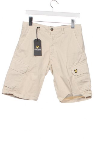 Мъжки къс панталон Lyle & Scott, Размер M, Цвят Бежов, Цена 39,15 лв.