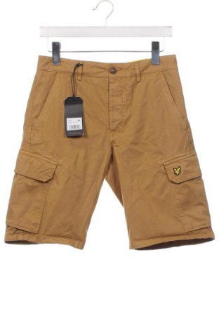 Pantaloni scurți de bărbați Lyle & Scott, Mărime S, Culoare Maro, Preț 100,16 Lei