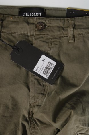 Pantaloni scurți de bărbați Lyle & Scott, Mărime S, Culoare Verde, Preț 128,78 Lei