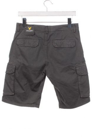 Мъжки къс панталон Lyle & Scott, Размер S, Цвят Сив, Цена 87,00 лв.