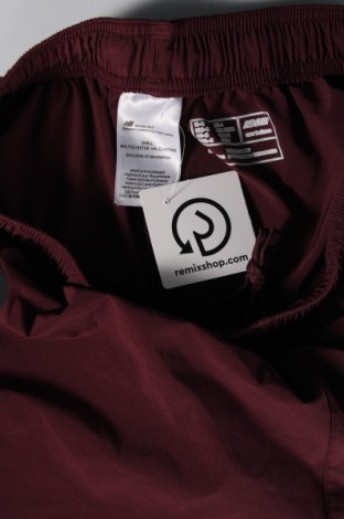 Ανδρικό κοντό παντελόνι New Balance, Μέγεθος M, Χρώμα Κόκκινο, Τιμή 14,85 €