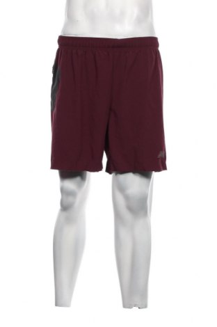 Ανδρικό κοντό παντελόνι New Balance, Μέγεθος M, Χρώμα Κόκκινο, Τιμή 8,91 €