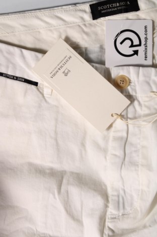 Ανδρικό κοντό παντελόνι Scotch & Soda, Μέγεθος L, Χρώμα Λευκό, Τιμή 57,22 €