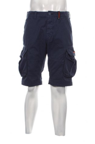 Ανδρικό κοντό παντελόνι Superdry, Μέγεθος M, Χρώμα Μπλέ, Τιμή 31,57 €