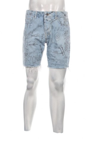 Pantaloni scurți de bărbați Topman, Mărime L, Culoare Albastru, Preț 55,92 Lei