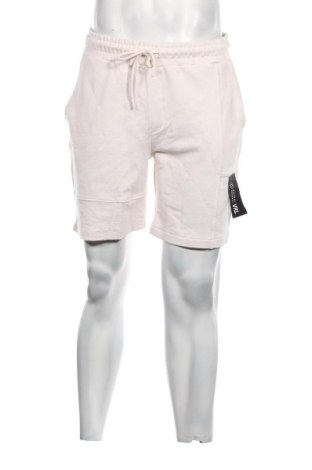 Ανδρικό κοντό παντελόνι Viral Vibes, Μέγεθος L, Χρώμα Λευκό, Τιμή 11,96 €