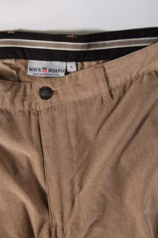 Ανδρικό κοντό παντελόνι Wave Board, Μέγεθος L, Χρώμα  Μπέζ, Τιμή 11,60 €