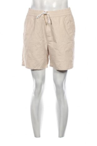 Pantaloni scurți de bărbați Weekday, Mărime M, Culoare Ecru, Preț 20,95 Lei