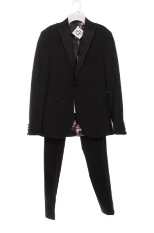 Мъжки костюм Isaac Dewhirst, Размер XS, Цвят Черен, Цена 103,50 лв.