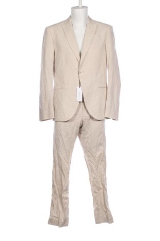 Ανδρικό κοστούμι Isaac Dewhirst, Μέγεθος XL, Χρώμα  Μπέζ, Τιμή 115,98 €