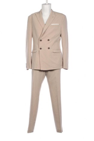 Ανδρικό κοστούμι Isaac Dewhirst, Μέγεθος L, Χρώμα  Μπέζ, Τιμή 110,18 €