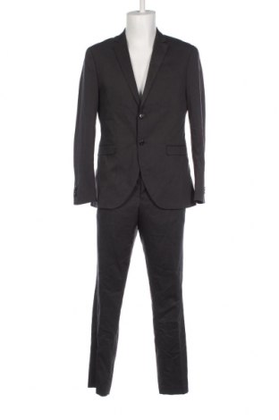 Ανδρικό κοστούμι Jack & Jones, Μέγεθος L, Χρώμα Γκρί, Τιμή 82,00 €