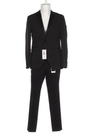 Ανδρικό κοστούμι Jack & Jones, Μέγεθος L, Χρώμα Μαύρο, Τιμή 82,00 €