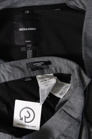 Herrenanzug Jack & Jones, Größe M, Farbe Grau, Preis 33,82 €