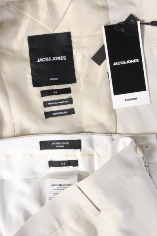 Pánsky oblek  Jack & Jones, Veľkosť L, Farba Kremová, Cena  84,54 €
