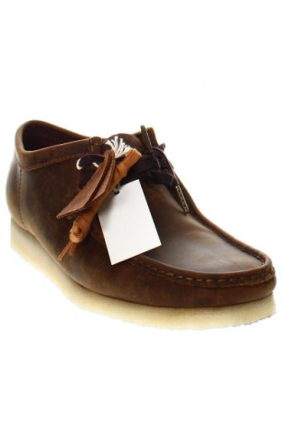 Мъжки обувки Clarks, Размер 46, Цвят Кафяв, Цена 204,00 лв.