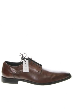 Мъжки обувки Pier One, Размер 46, Цвят Кафяв, Цена 37,20 лв.
