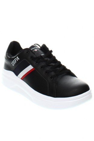 Ανδρικά παπούτσια U.S. Polo Assn., Μέγεθος 44, Χρώμα Μαύρο, Τιμή 50,22 €