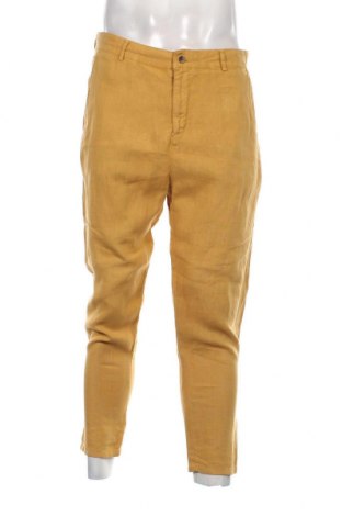 Мъжки панталон, Размер M, Цвят Жълт, Цена 13,92 лв.