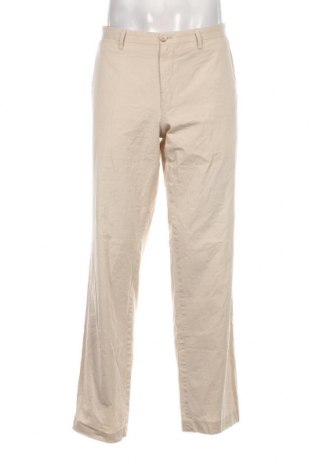 Мъжки панталон BOSS, Размер L, Цвят Бежов, Цена 61,79 лв.