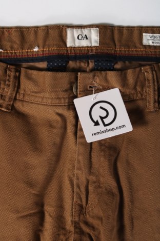 Pánské kalhoty  C&A, Velikost L, Barva Hnědá, Cena  152,00 Kč