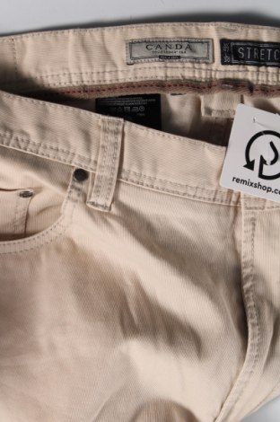 Ανδρικό παντελόνι Canda, Μέγεθος XXL, Χρώμα Εκρού, Τιμή 17,94 €