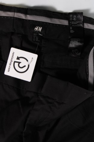 Pantaloni de bărbați H&M, Mărime L, Culoare Negru, Preț 25,76 Lei