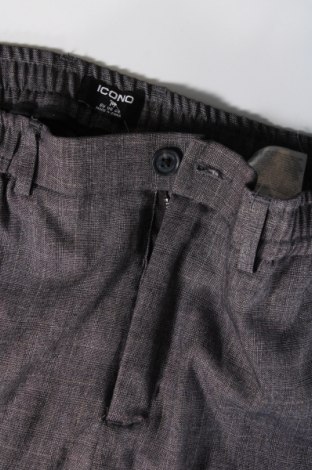 Pantaloni de bărbați ICONO, Mărime M, Culoare Gri, Preț 95,39 Lei