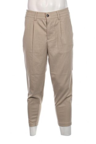 Pantaloni de bărbați Jack & Jones, Mărime M, Culoare Bej, Preț 62,04 Lei