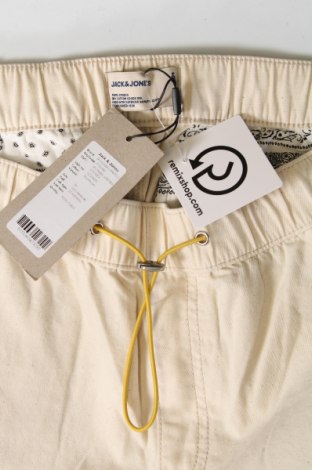 Pantaloni de bărbați Jack & Jones, Mărime M, Culoare Bej, Preț 75,53 Lei