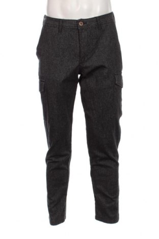 Pantaloni de bărbați Produkt by Jack & Jones, Mărime M, Culoare Gri, Preț 213,16 Lei