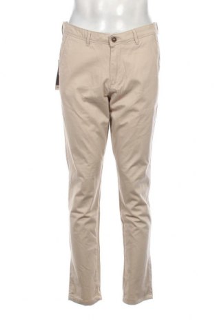 Pantaloni de bărbați Jack & Jones, Mărime L, Culoare Bej, Preț 56,65 Lei
