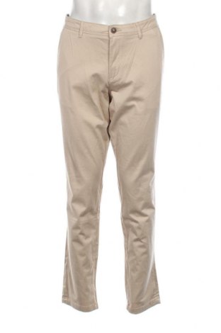 Мъжки панталон Jack & Jones, Размер L, Цвят Бежов, Цена 28,70 лв.